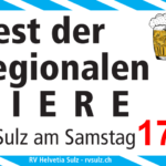 Fest der regionalen Biere in Sulz am Samstagabend 17.8.2024